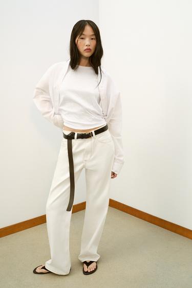 COTTON SHORT SLEEVE T-SHIRT - White by Zara