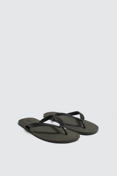 AARON LEVINE X ZARA STRAPPY SANDALS - Sea green by Zara