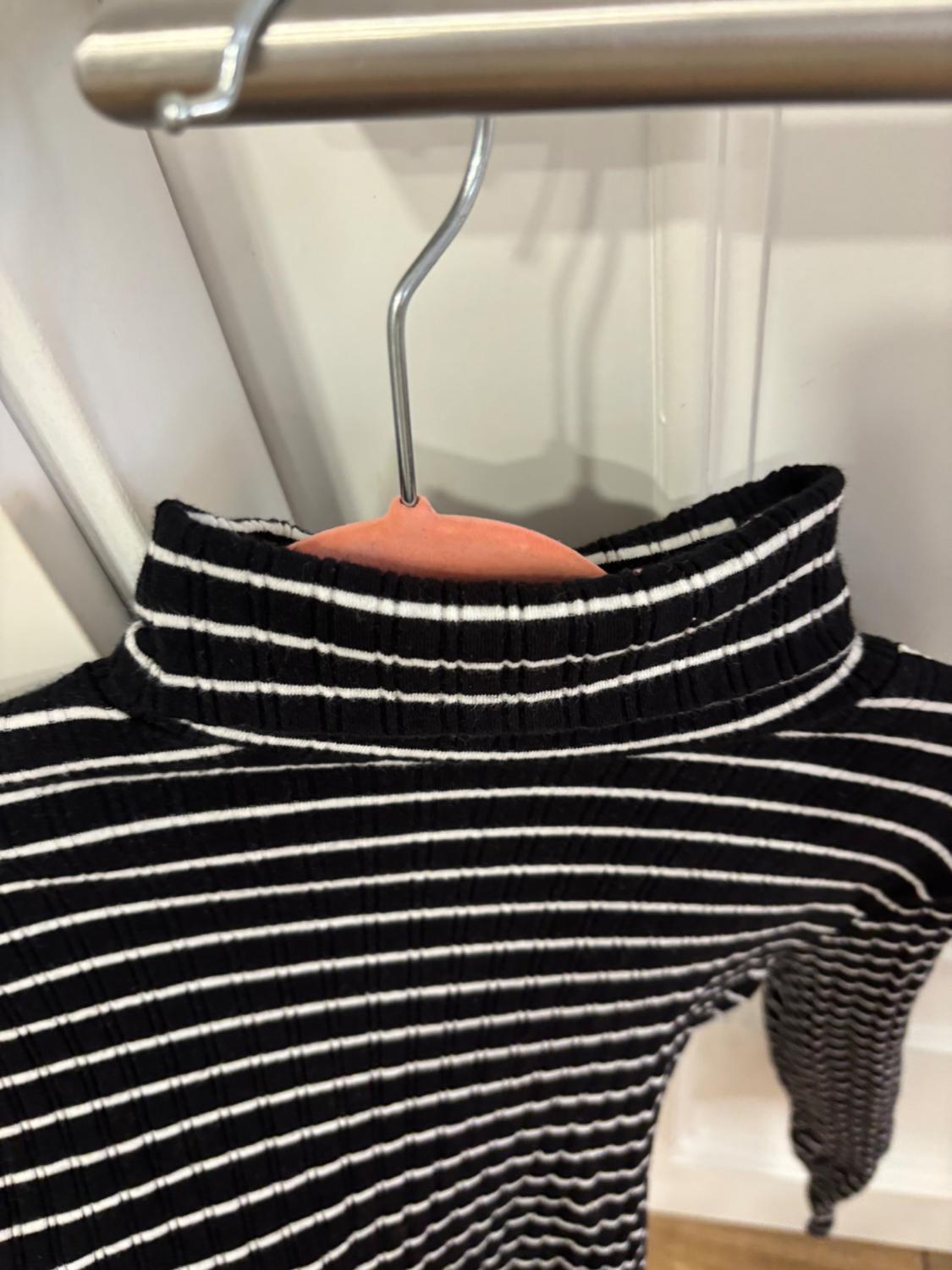 STRIPED RIBBED T-SHIRT - Image 3