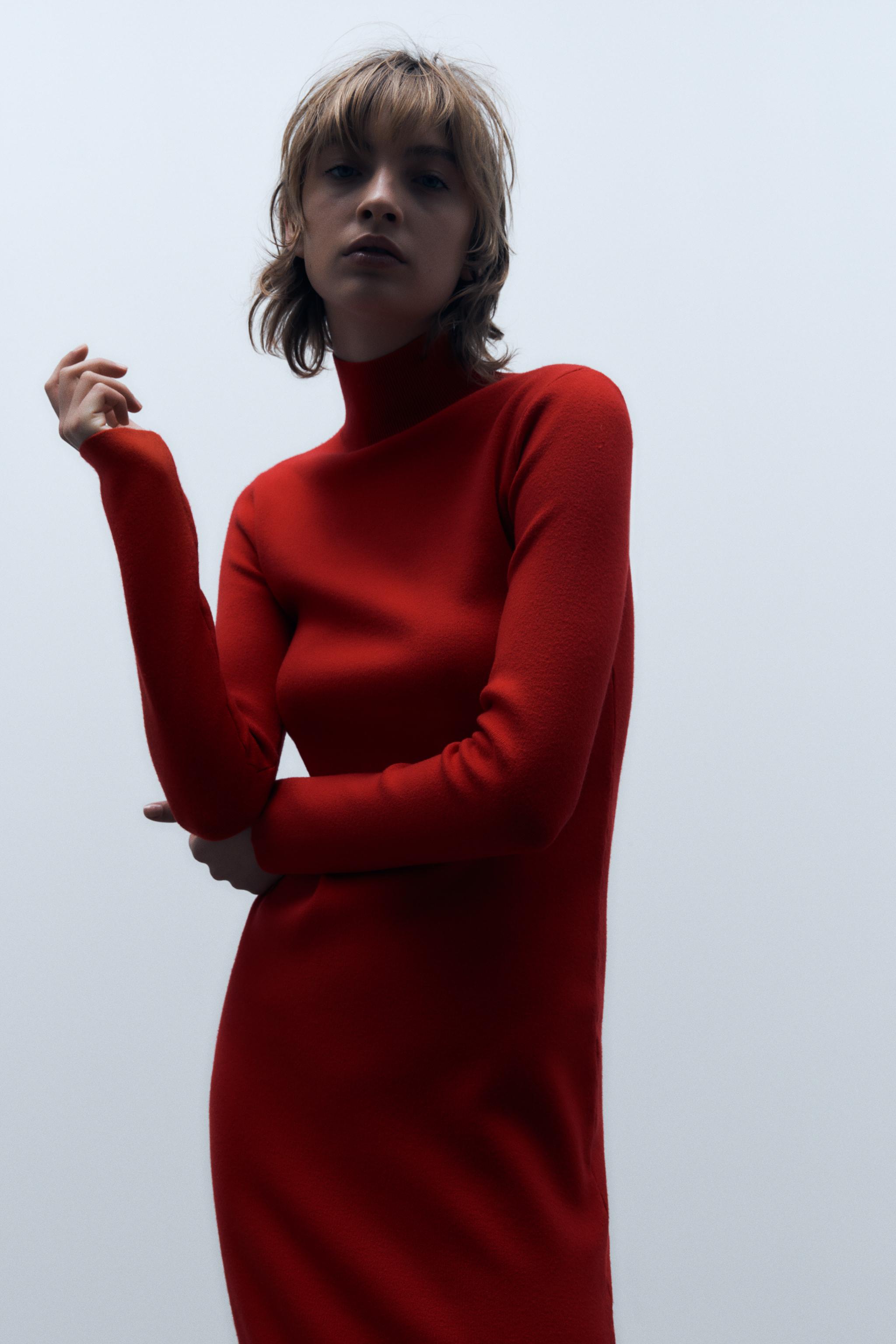 Women s Red Dresses Explore our New Arrivals ZARA Australia