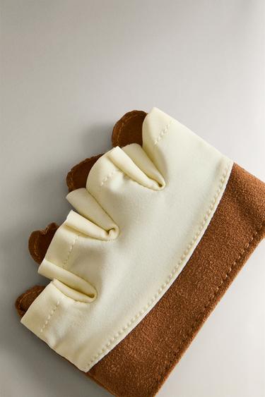 LOT GANTS GYM (LOT DE 2) - Marron de Zara - Image 2