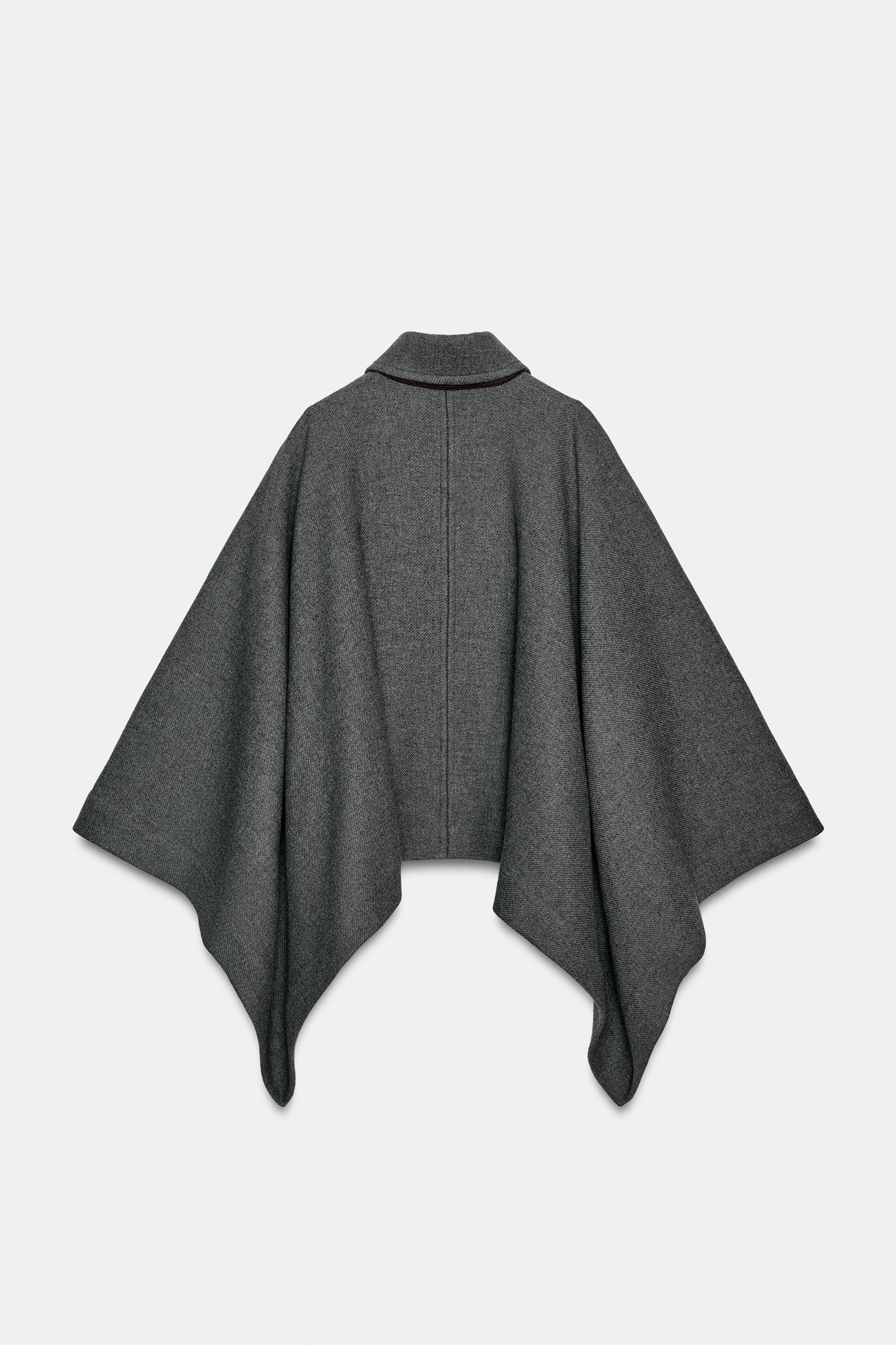 WOOL CAPE ZW COLLECTION LIMITED EDITION