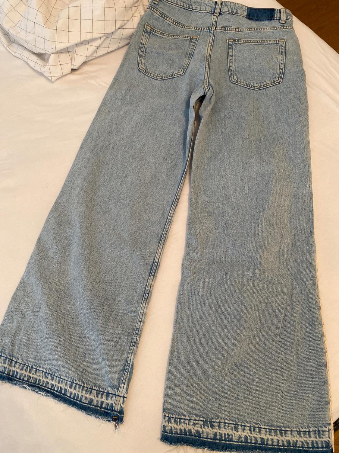 Z1975 WIDE-LEG HIGH-WAIST JEANS WITH CROCHET - Image 4