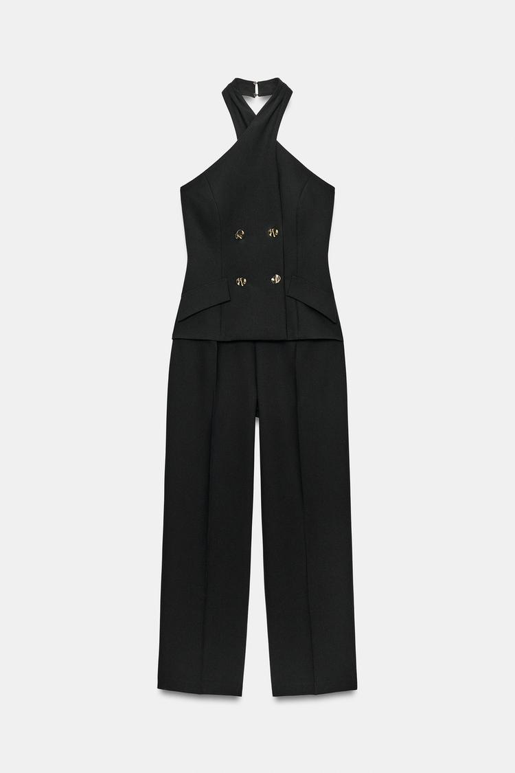 Enterizo con halter cruzado 7