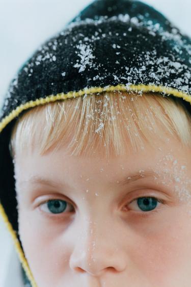 PRINTED KNIT BALACLAVA SKI COLLECTION - Black by Zara