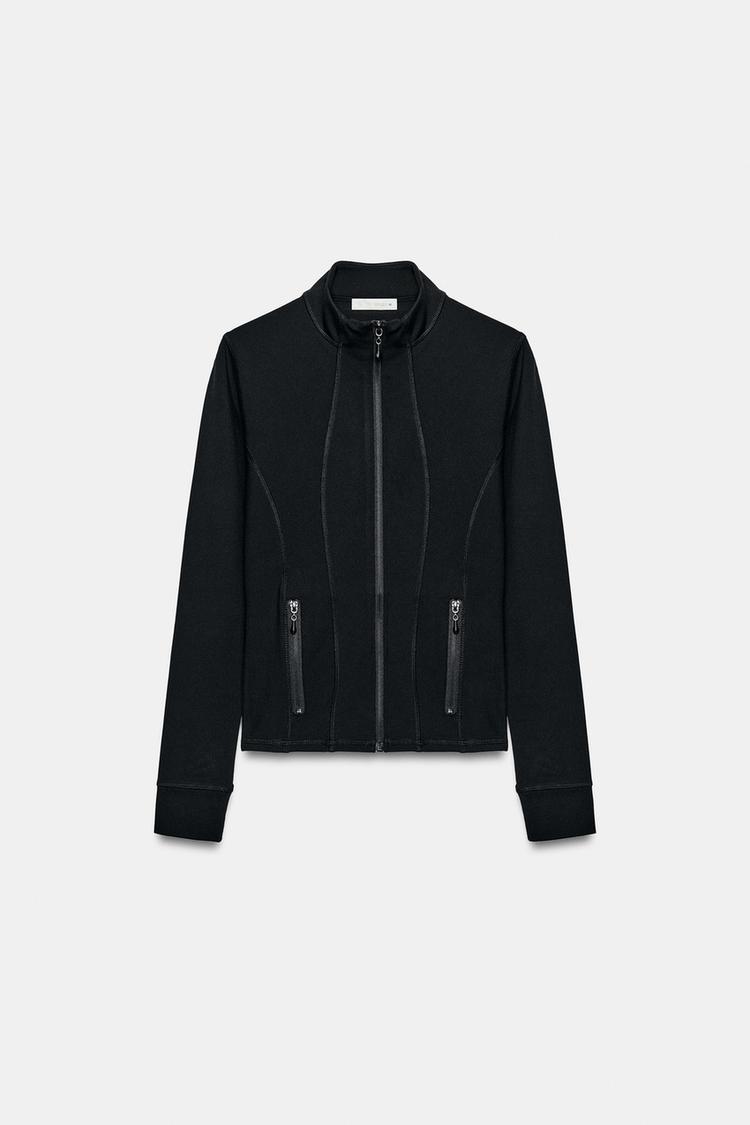 Chaqueta stretch cremallera