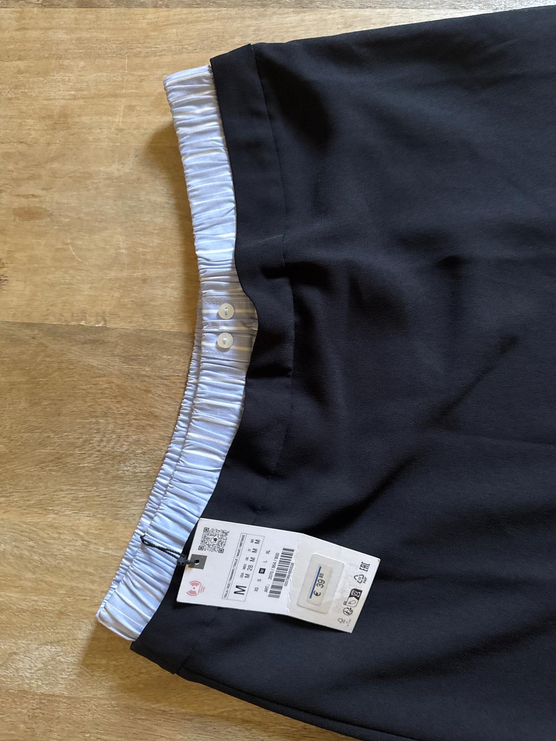 MIDI SKIRT WITH DOUBLE WAIST - Image 3