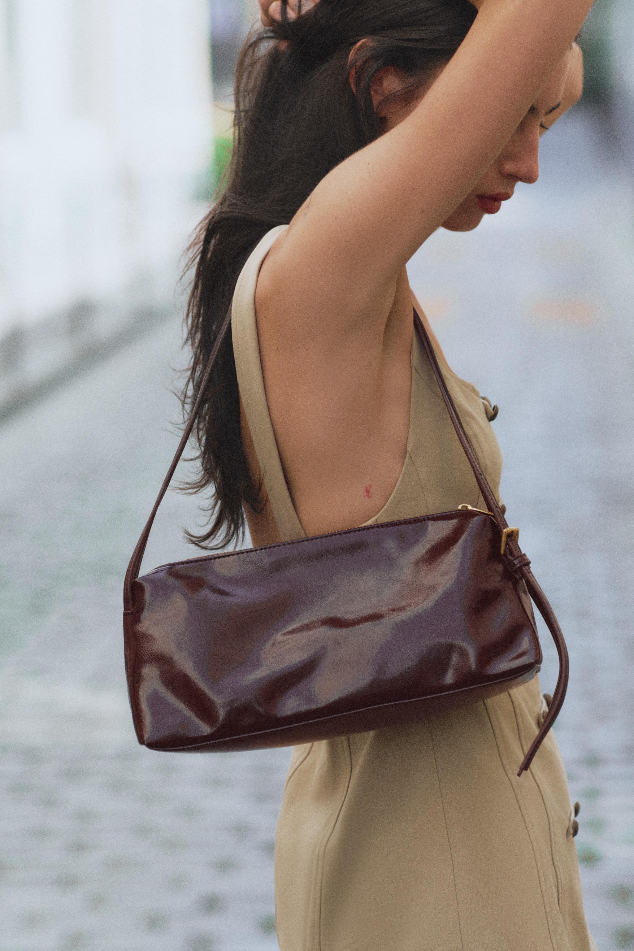 Женские сумки Zara SHOULDER WITH BUCKLE DETAIL — фото 2