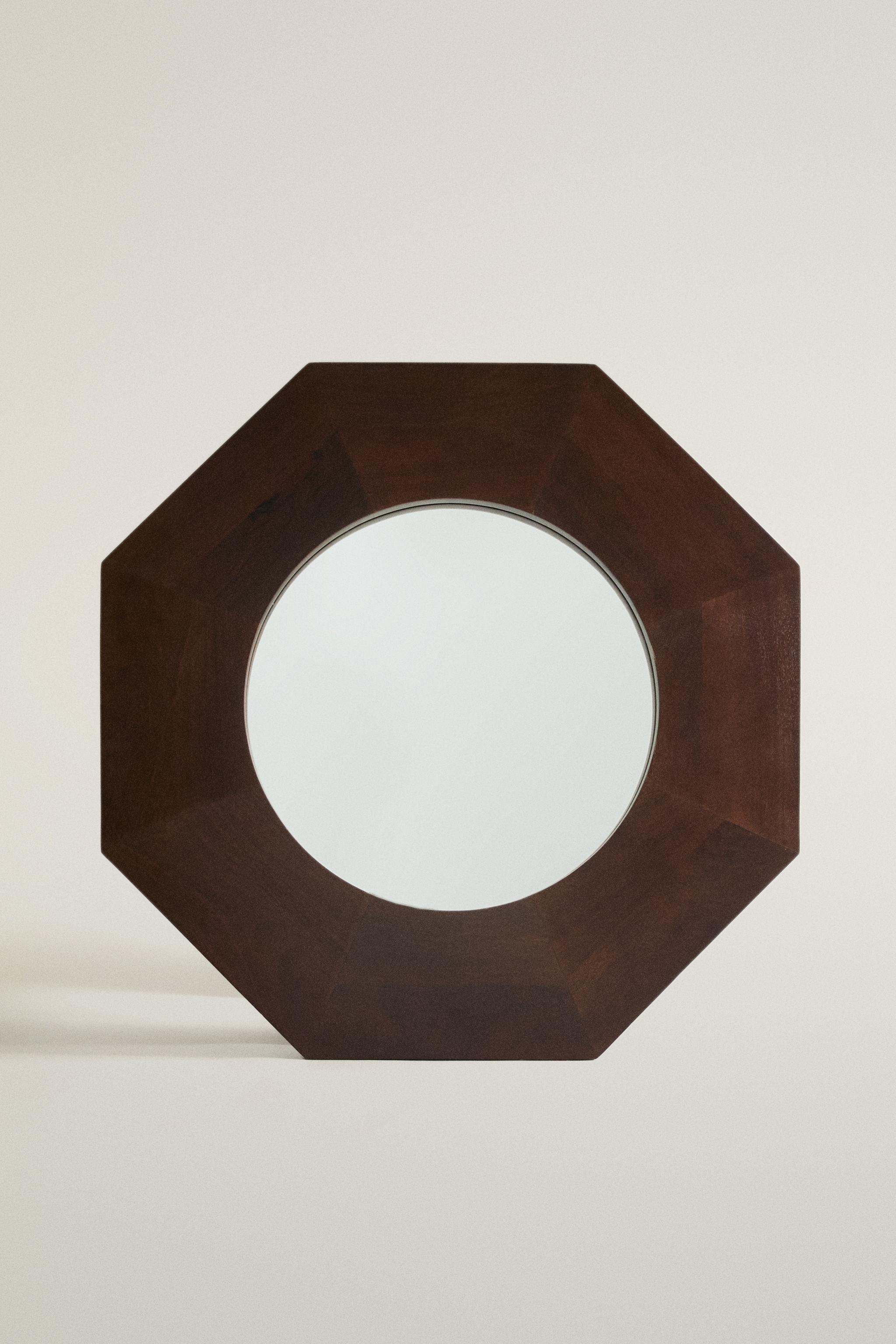OCTAGONAL BORDER MIRROR