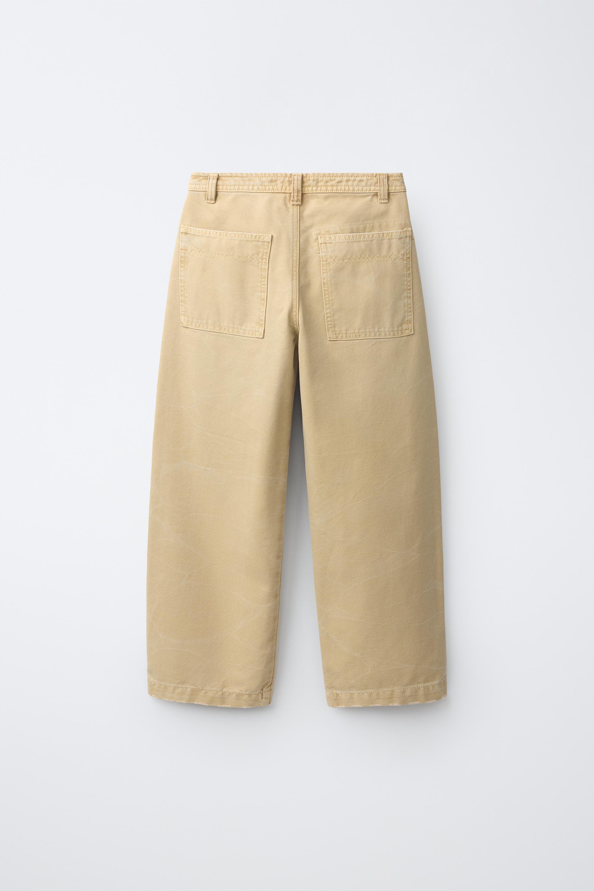 CANVAS STRAIGHT PANTS