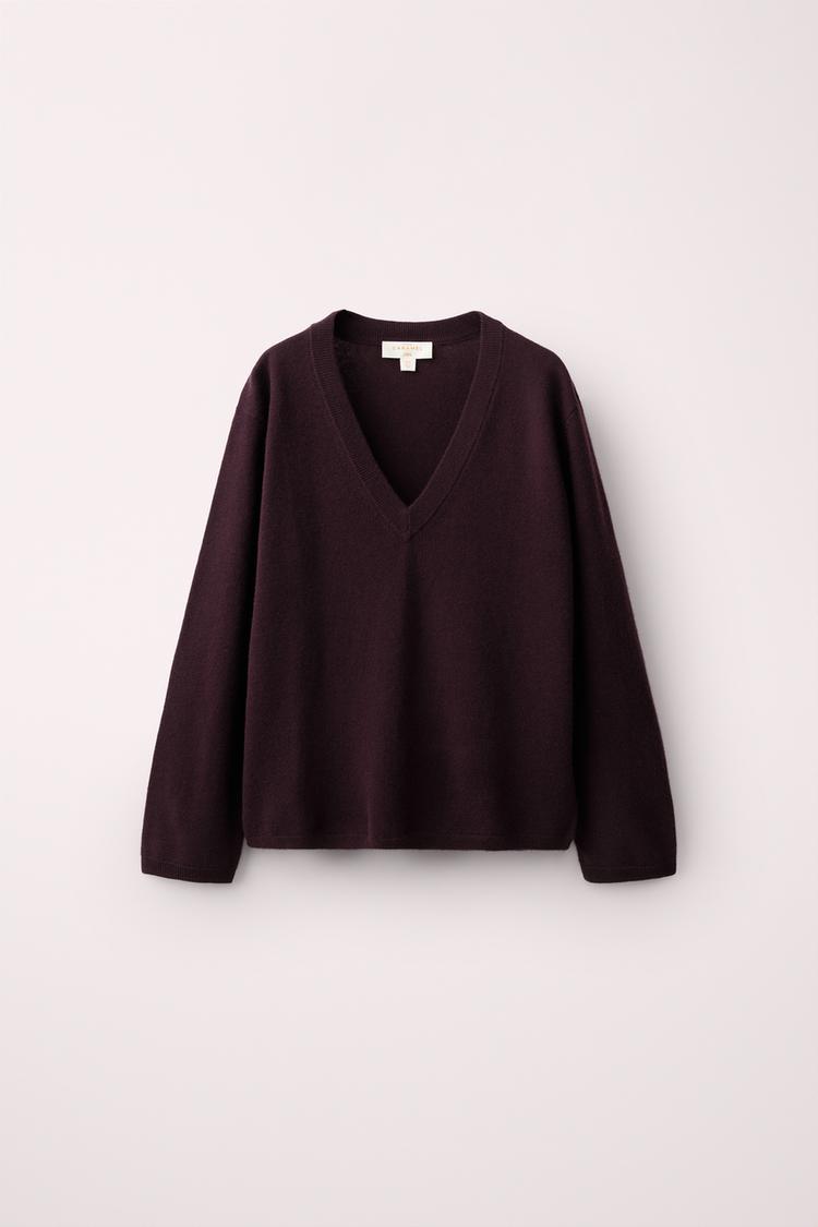 Jersey liso 100% lana created by caramel london x zara