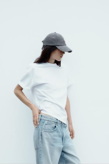 HELLO KITTY © 2025 SANRIO DENIM CAP - Grey by Zara