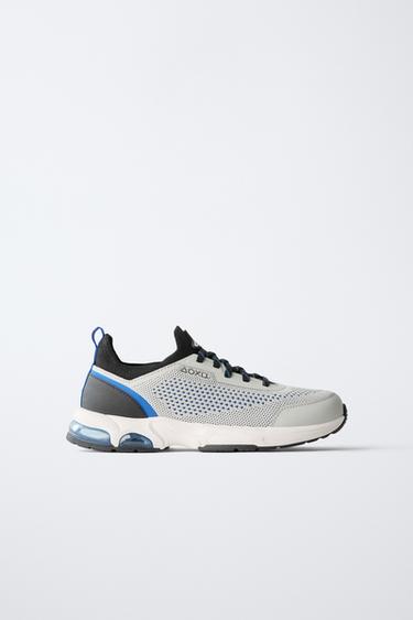 Zara PLAYSTATION â„¢ SNEAKERS - Black