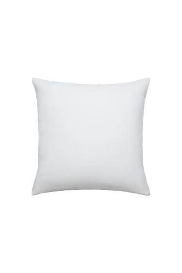 CUSHION COVER WITH LINES - White by Zara