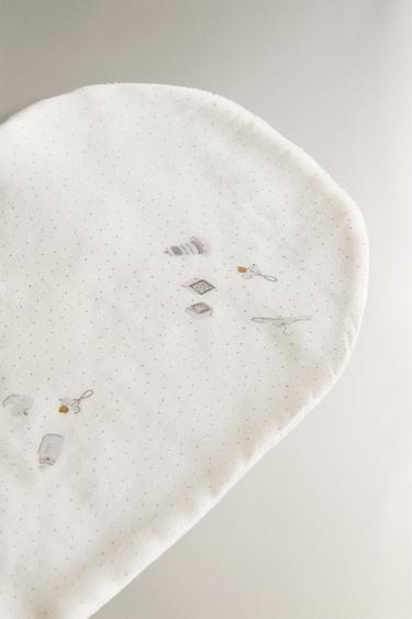 BABY SHOULDER BIB - Ecru by Zara - Image 2