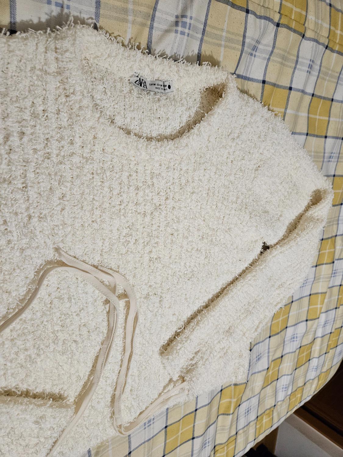 FAUX FUR SWEATSHIRT - Image 6