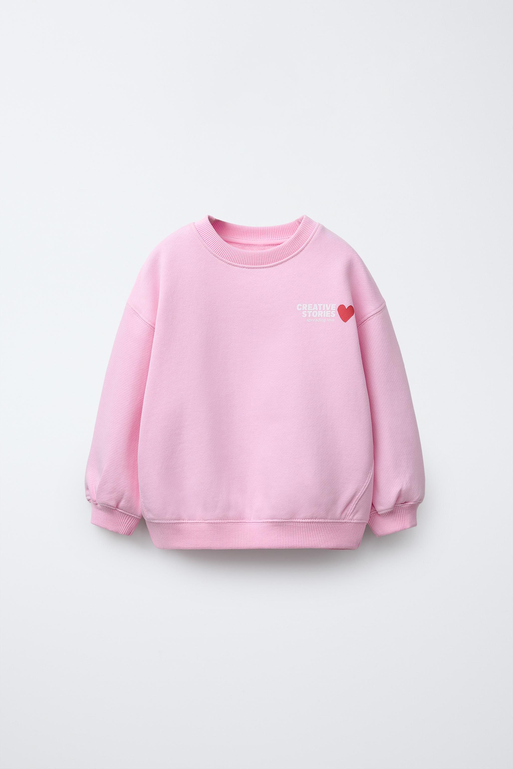 WARM AND COZY PRINT SWEATSHIRT - Stone | ZARA United States