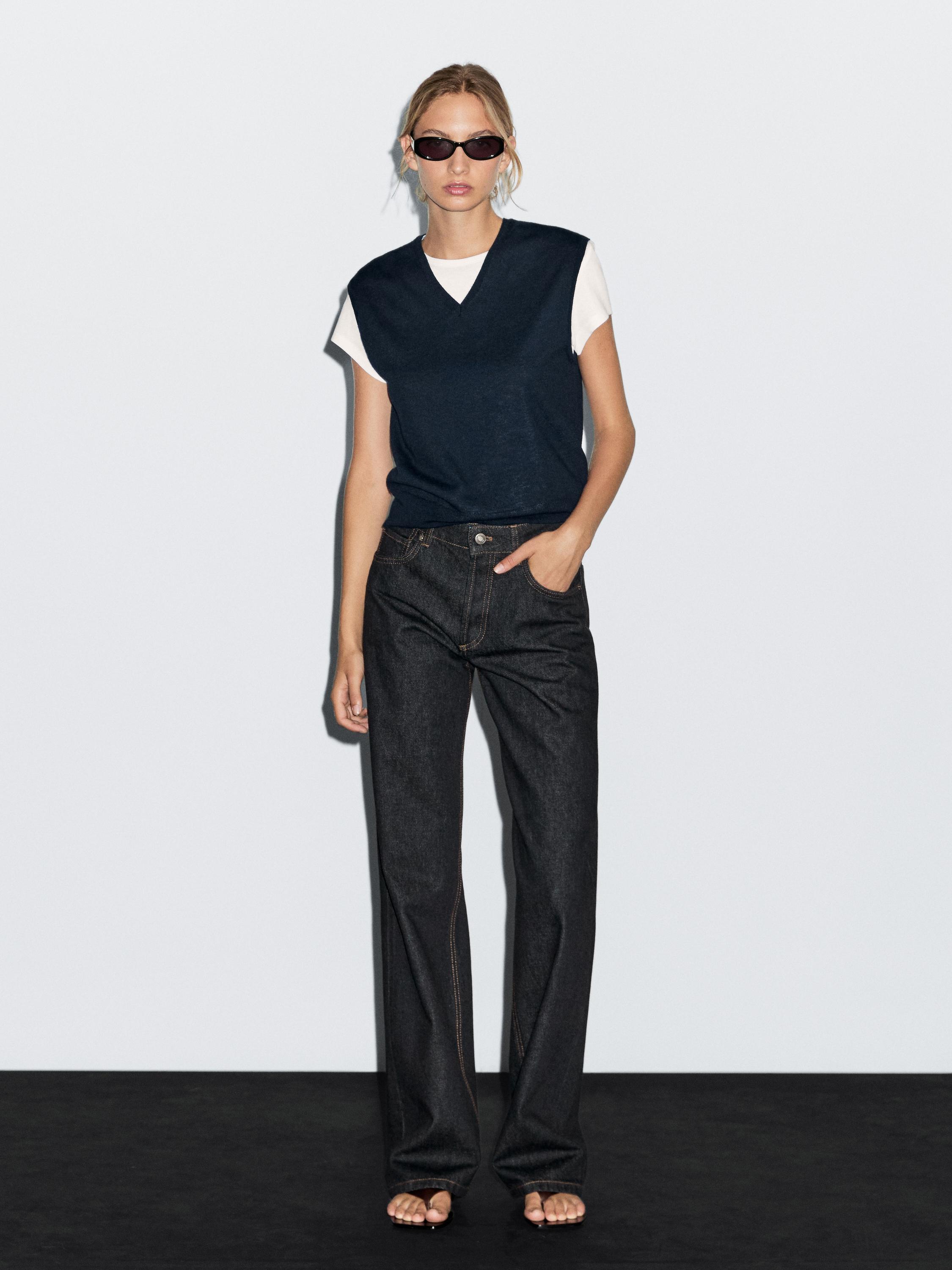 Jean large mid-rise