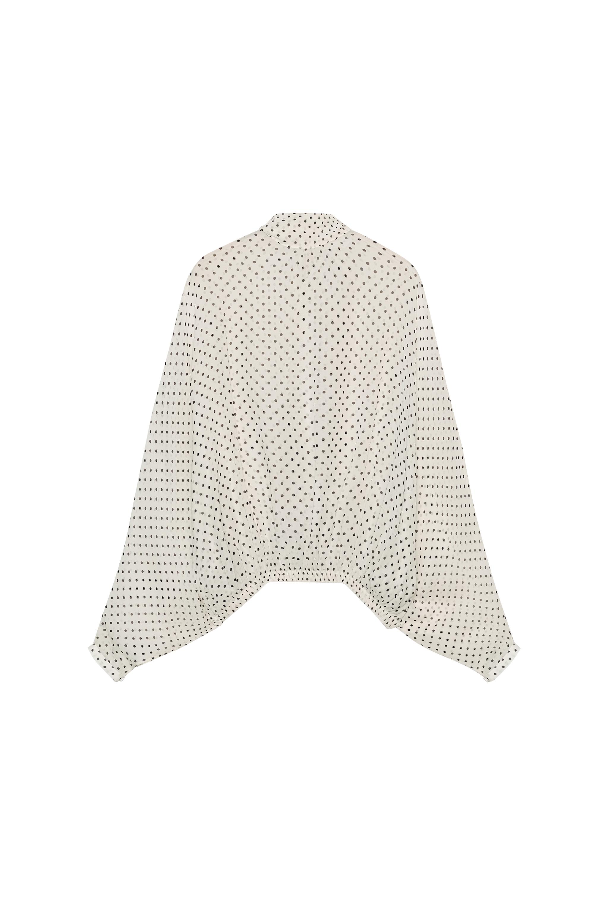 BLOUSE À POIS ZW COLLECTION