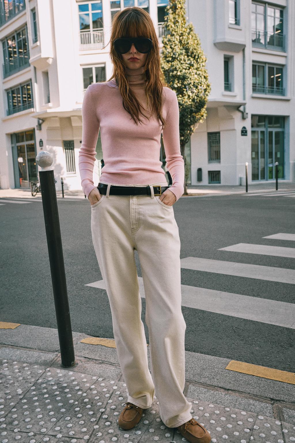 FINE KNIT HIGH NECK JUMPER