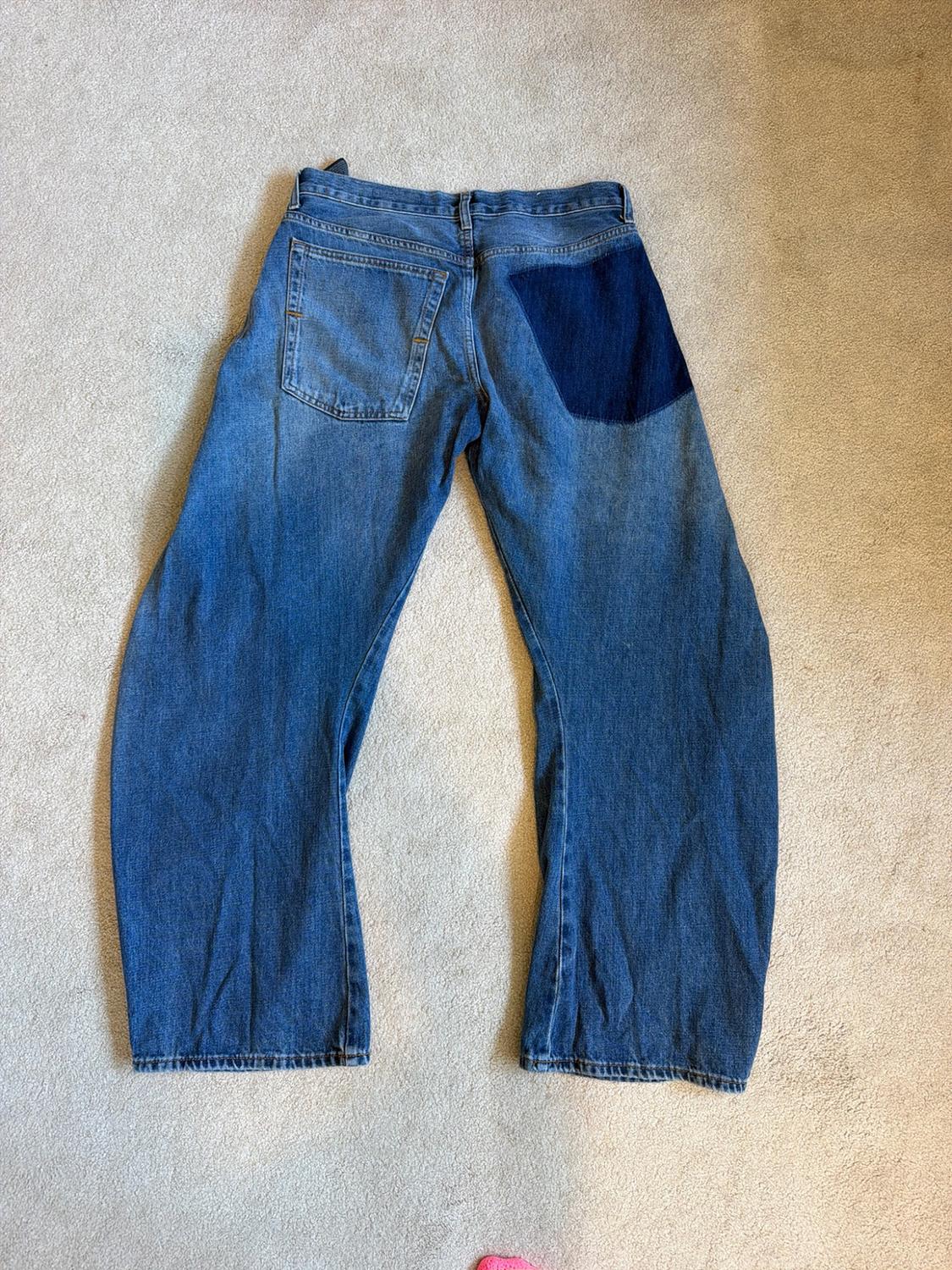 ZW COLLECTION LOW-RISE RELAXED JEANS - Image 4