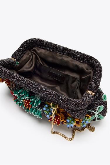BEADED HANDBAG - Multicoloured by Zara - Image 3