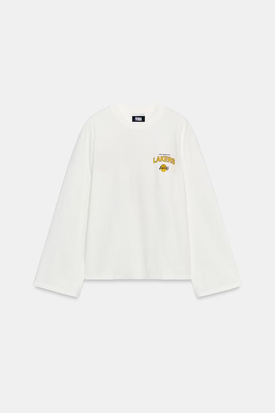 Zara NBA LAKERS MAJICA – Bela – Slika 0