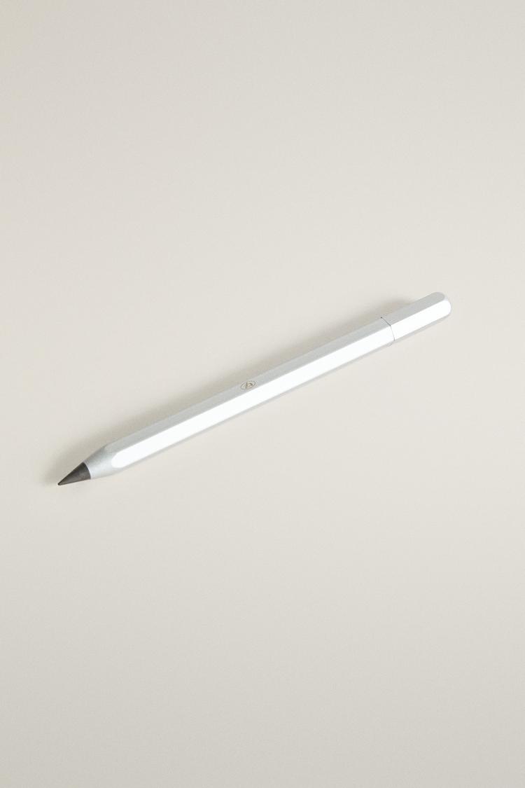 2-TIP MECHANICAL PENCIL — Silver