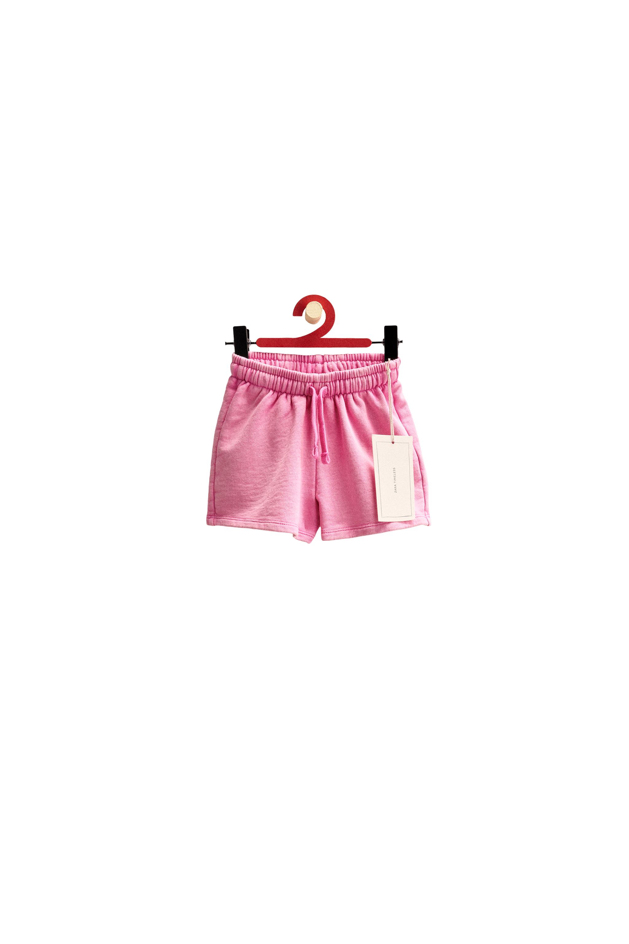 ZARA TIMELESS - PLAIN BERMUDA SHORTS - Raspberry | ZARA South Africa