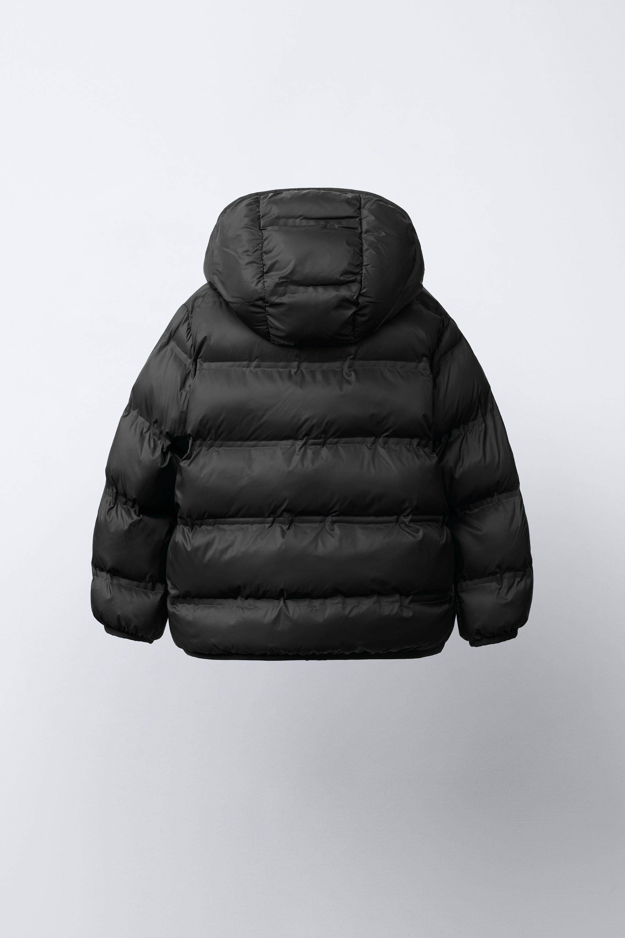 Puffer Jacket Zara Coats For Boys Zara Puffer Coat, Boys Black