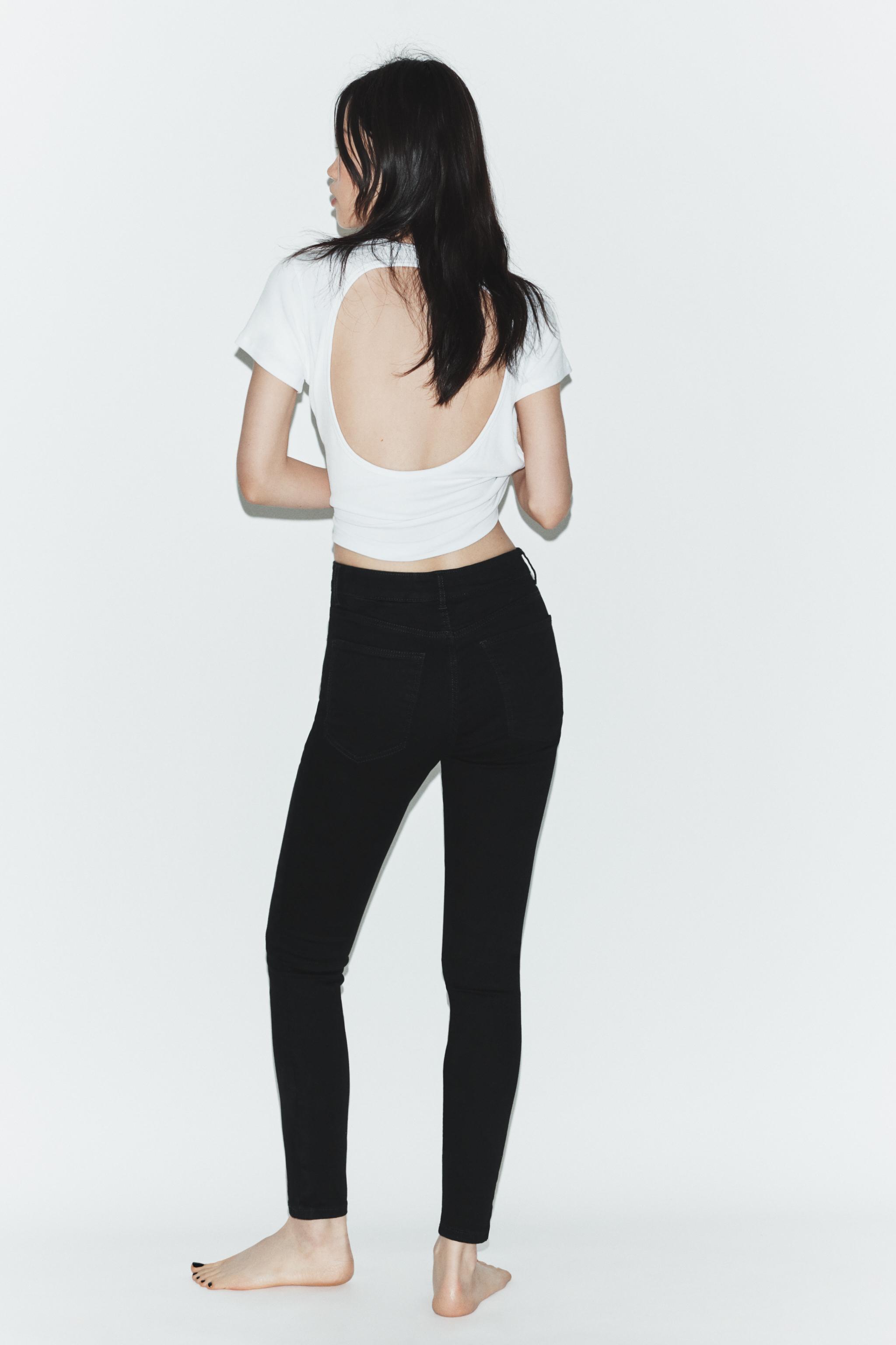 TRF HI-RISE SKINNY JEANS