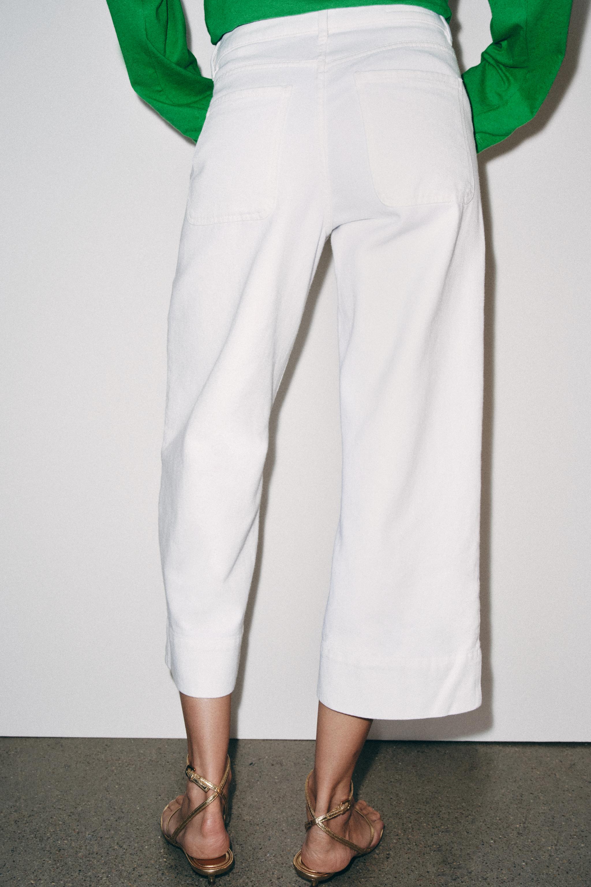 JEAN Z1975 JUPE-CULOTTE TAILLE HAUTE