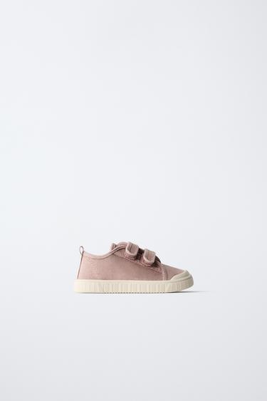 BAMBA VELCROS BAREFOOT - Rosa de Zara - Imagen 0