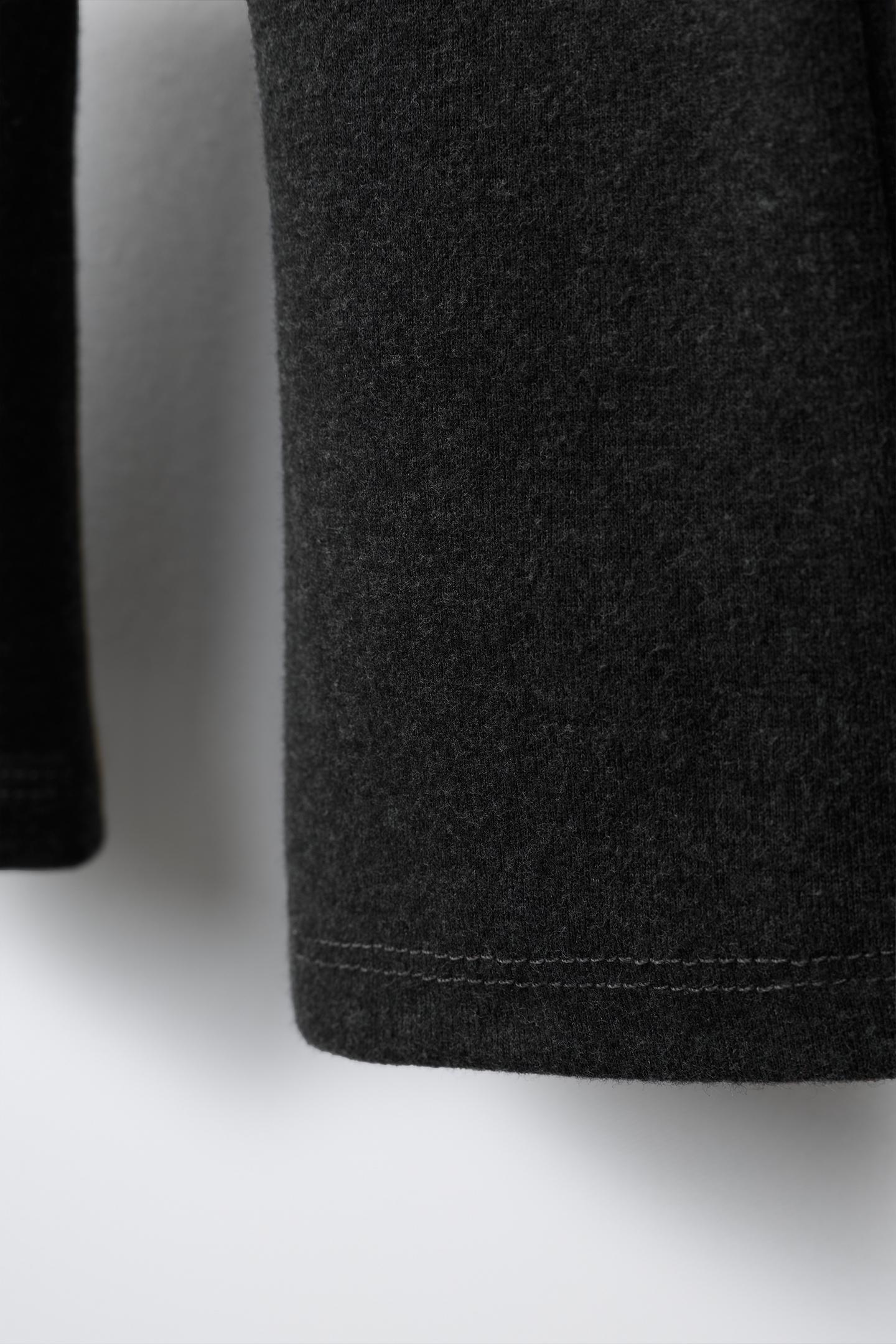 Детские леггинсы Zara Flare Label, цвет: Тёмный серый — фото 4