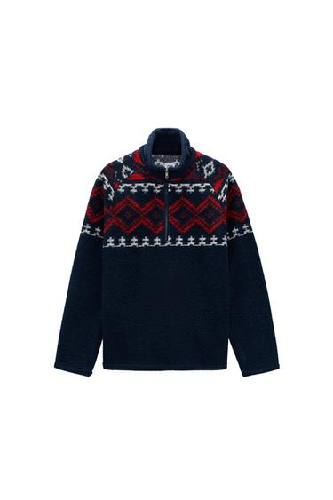 JACQUARD OVERSHIRT