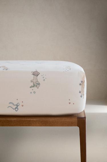 LENÇOL BAIXO INFANTIL CÃO PATINADOR - Multicolor da Zara - Imagem 0