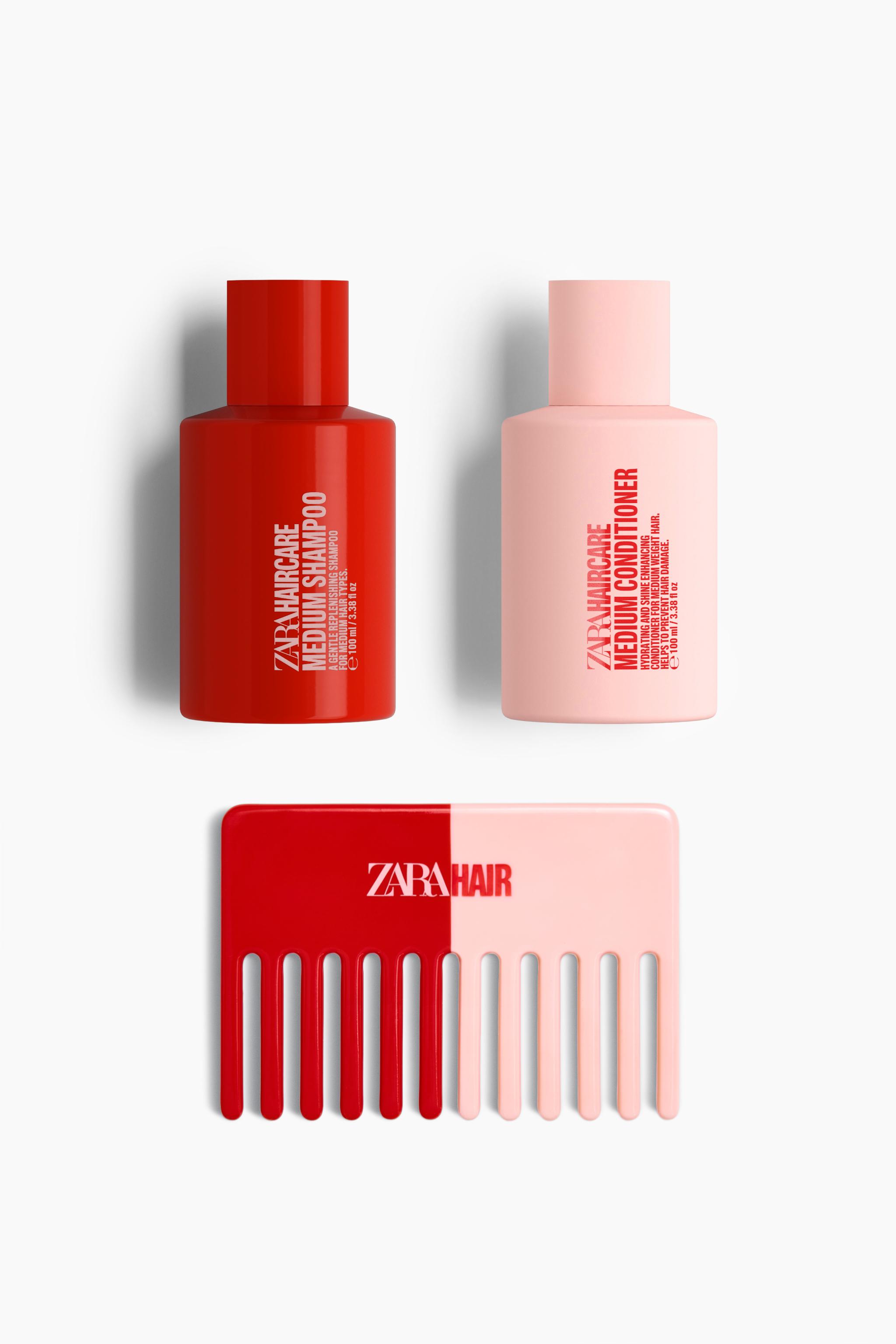 ZARA HAIR MEDIUM HAIR SET - TINTED LEATHER | ZARA Turkey