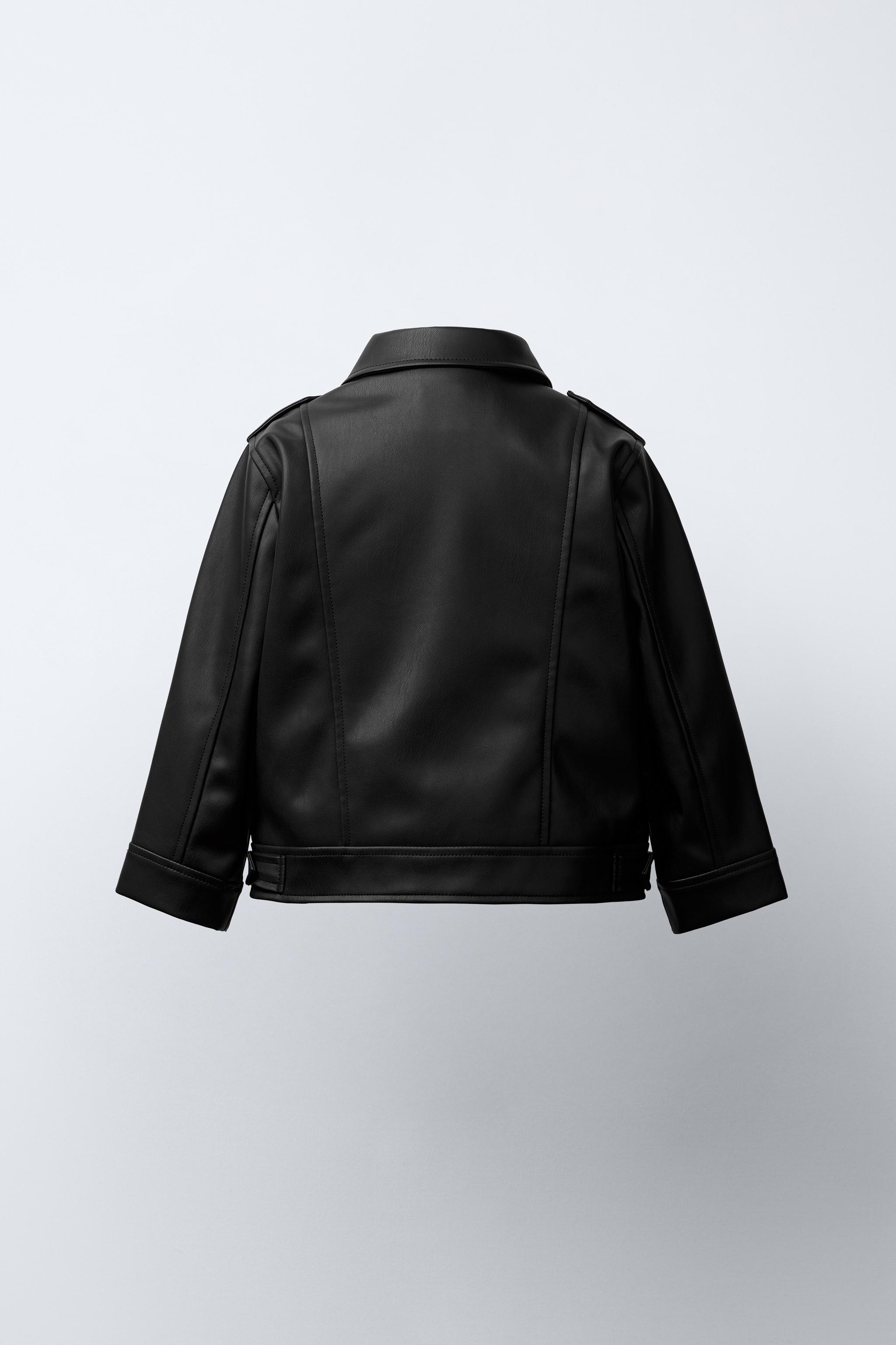ZARA ブラック ライダースジャケット L〜XLくらい。 ZARA(ザラ) ダブルライダースジャケット ブラック サイズ L