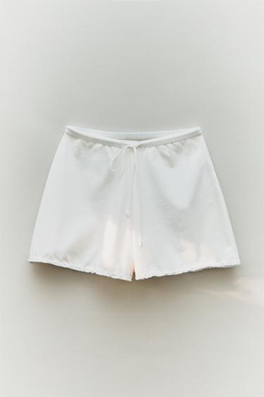 SHORT DENTELLE - Blanc de Zara - Image 4