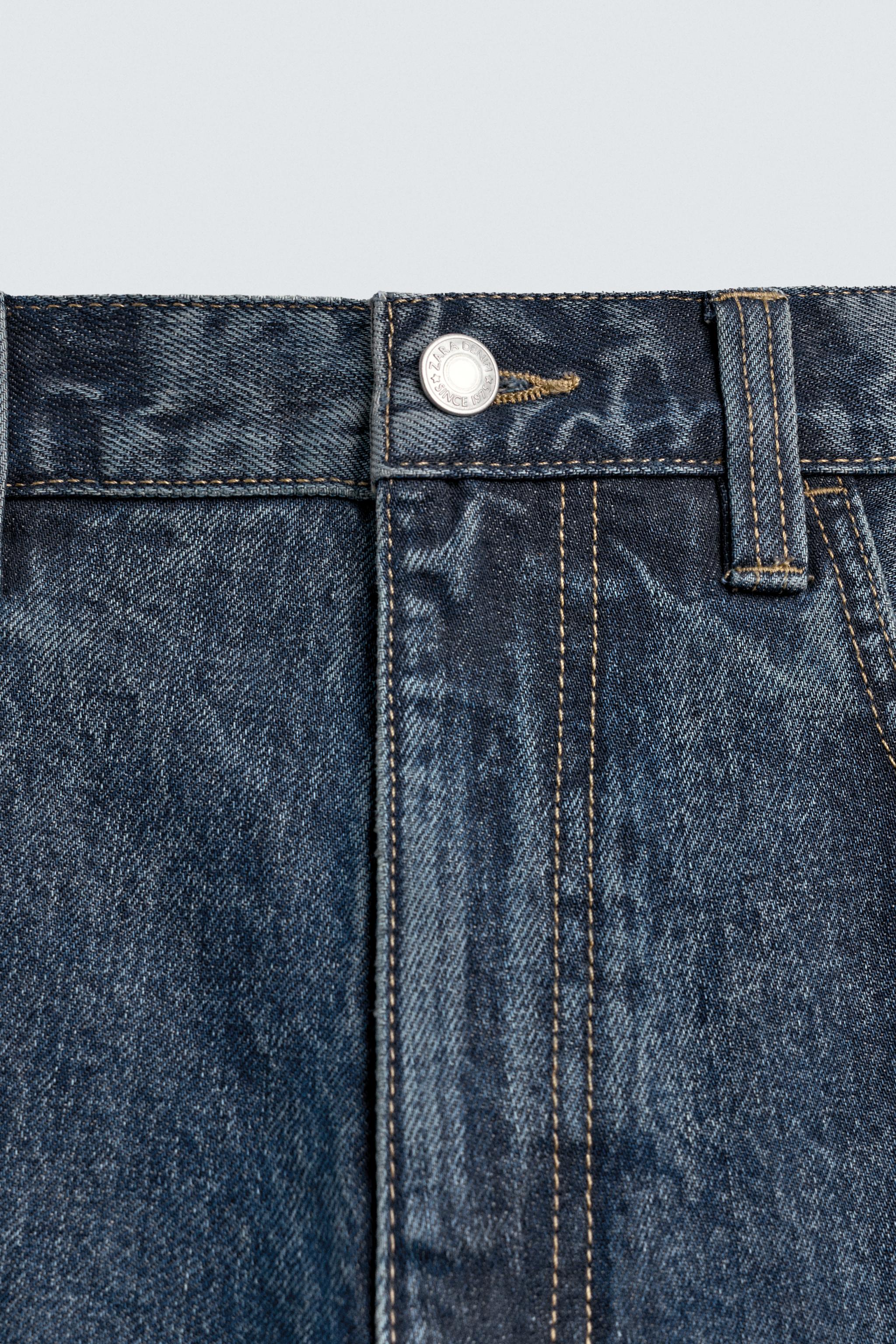 BERMUDA EN DENIM COUPE BAGGY