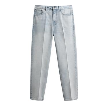 JEANS STRAIGHT ANKLE FIT - Himmelblau von Zara