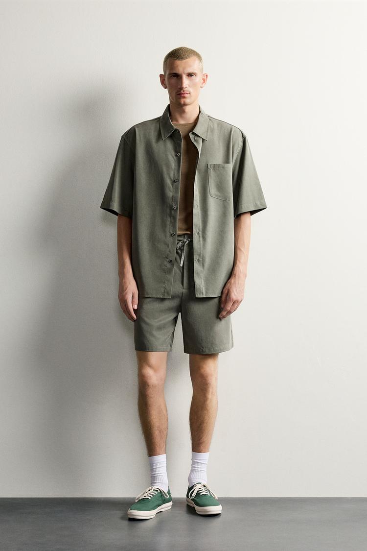 Camisa fluida relaxed fit