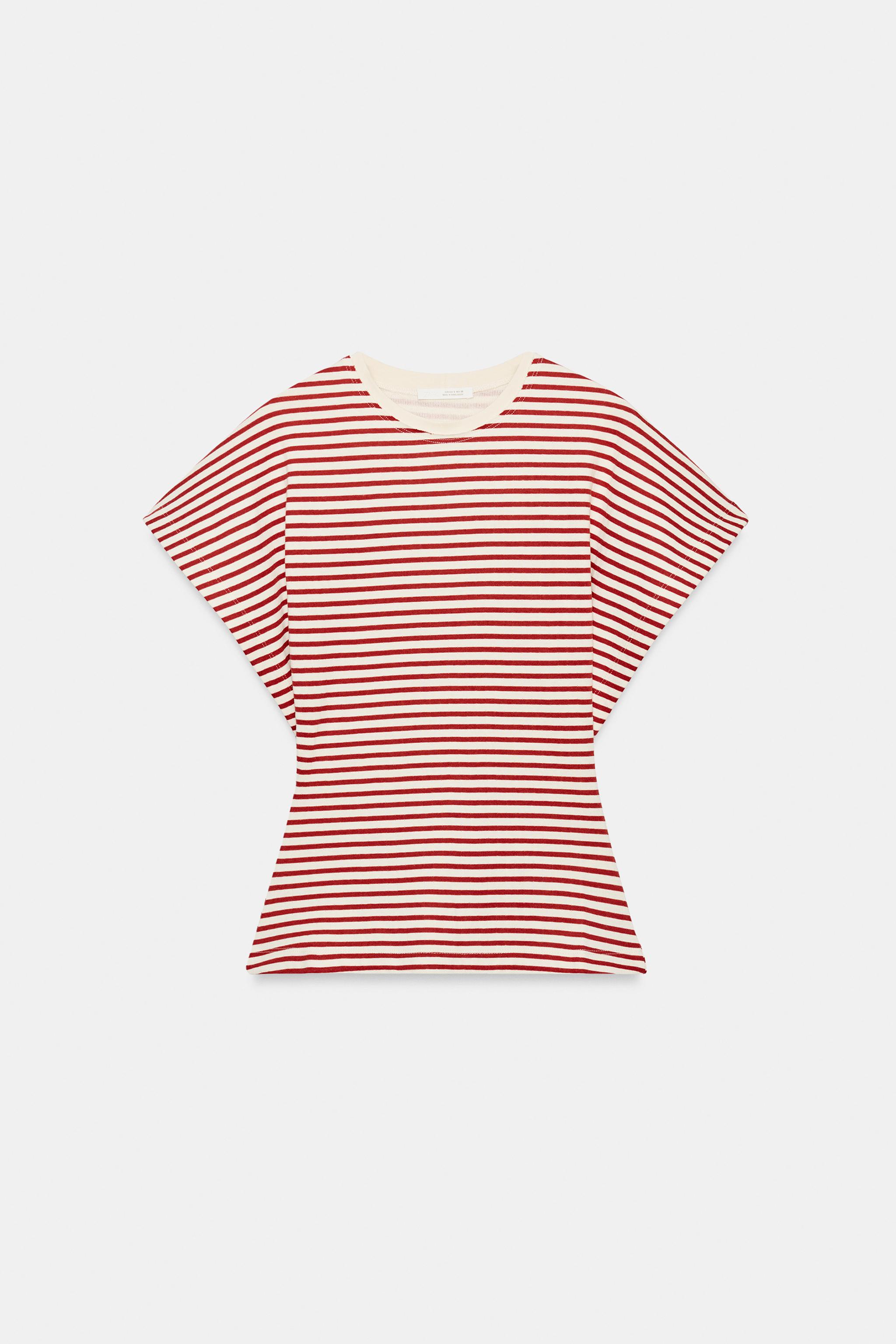 SLIM FIT STRIPED T-SHIRT