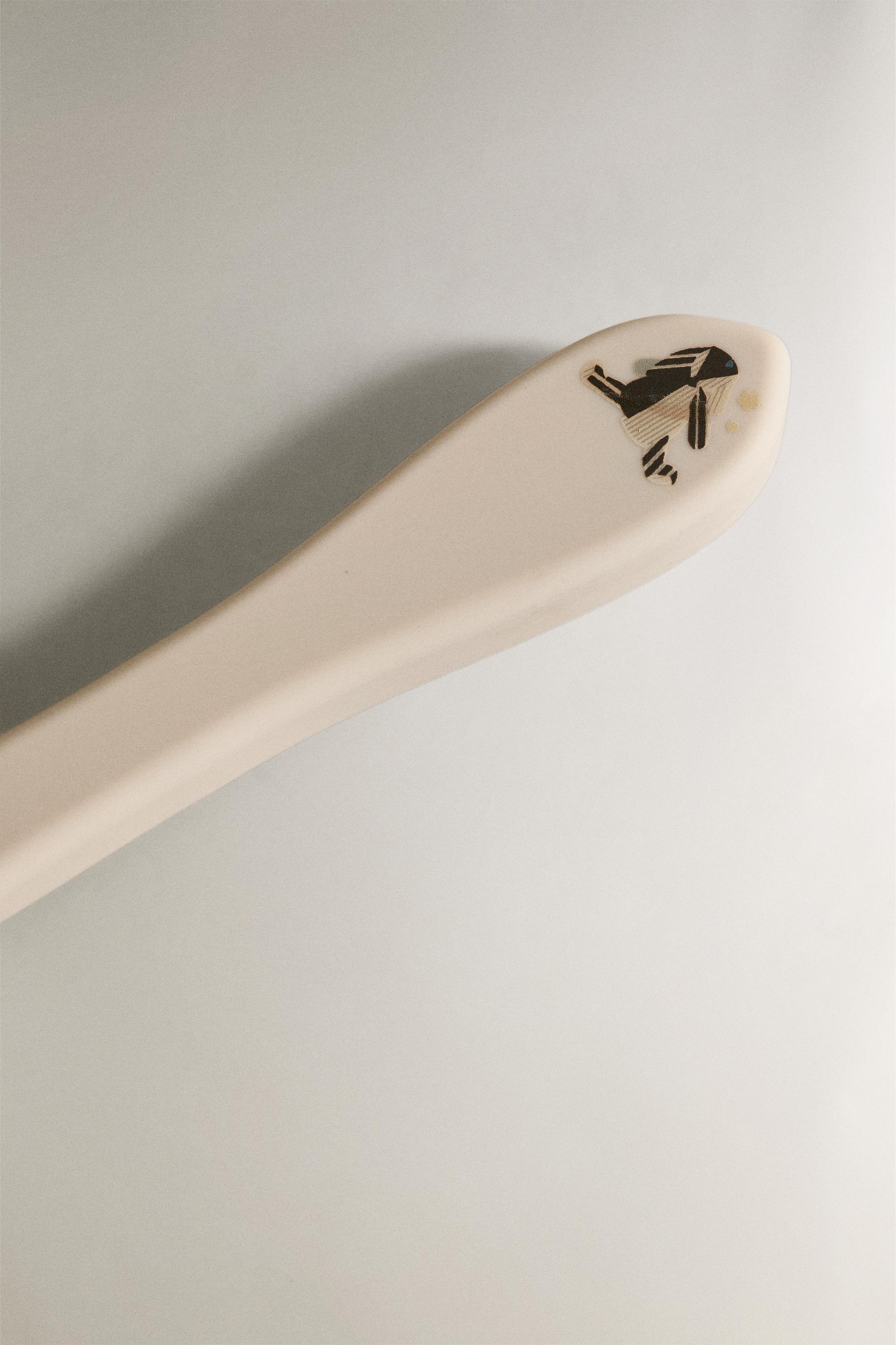 KIDS' SILICONE RABBIT SPOON