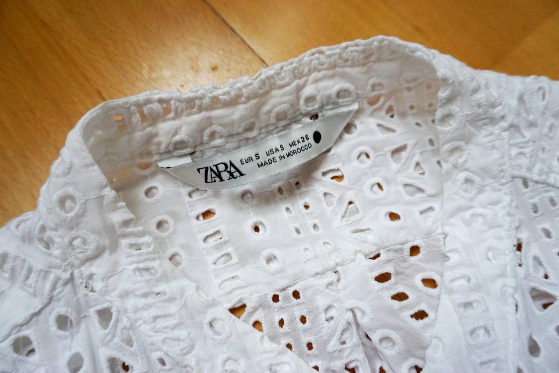 LONGLINE SHIRT WITH CUTWORK EMBROIDERY - Image 6