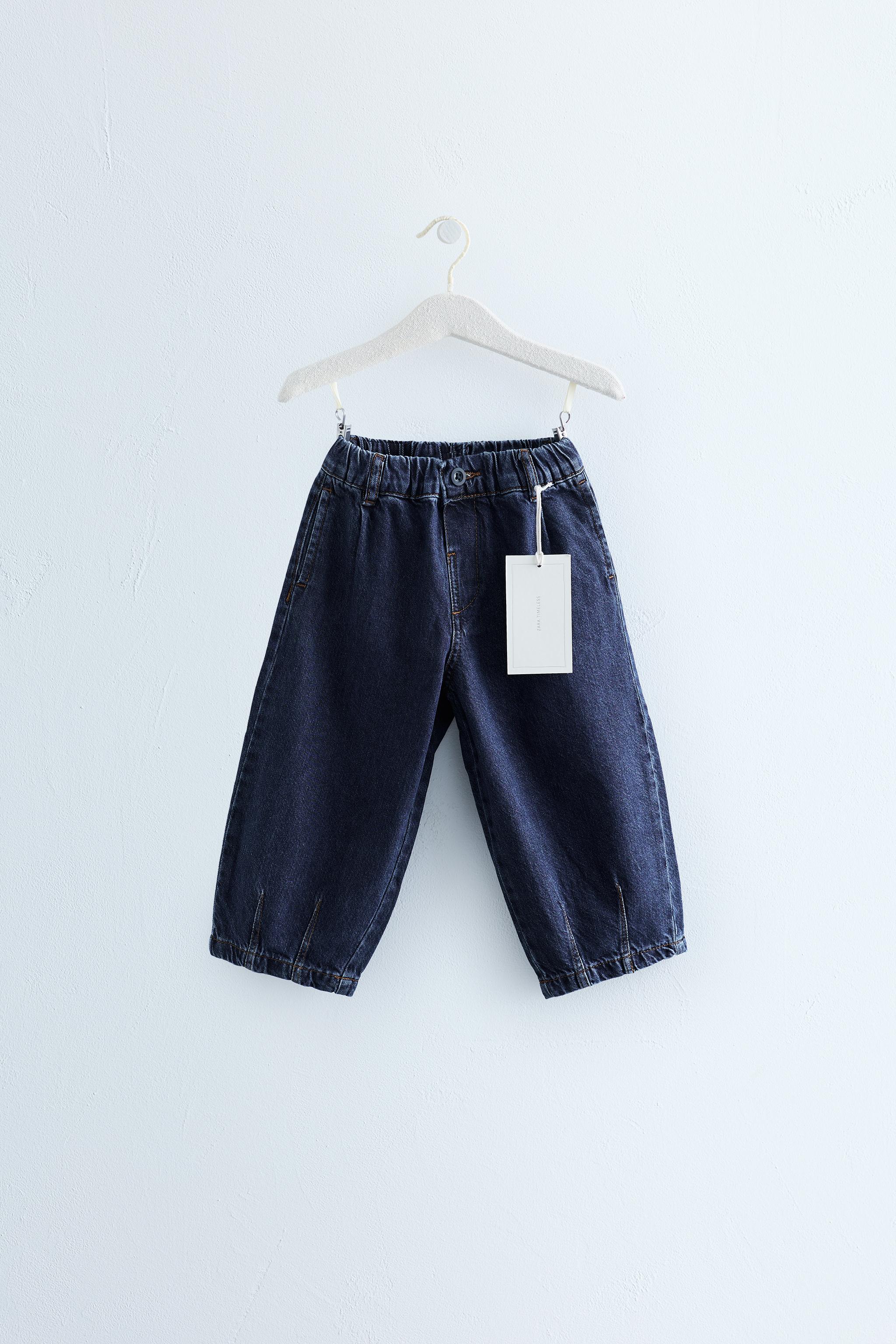 ZARA TIMELESS - JEAN DROIT À PINCES