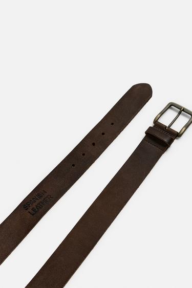 CEINTURE EN CUIR GUITARRICADELAFUENTE - Marron de Zara - Image 2