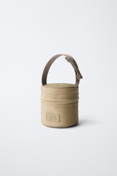 DUMMY HOLDER BAG - Camel Brown by Zara - Image 1