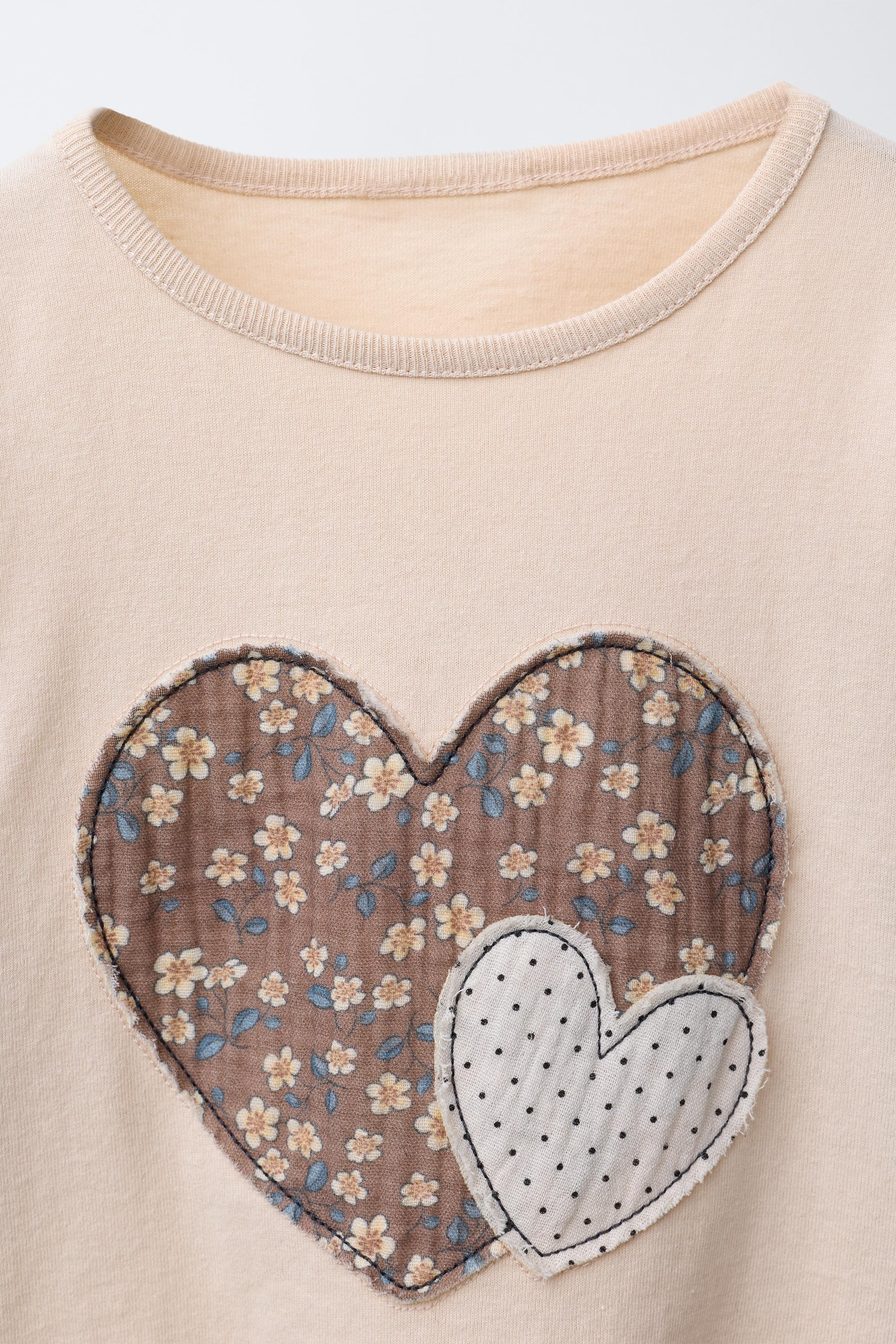 TEXT PATCH T-SHIRT - Light pink | ZARA Canada