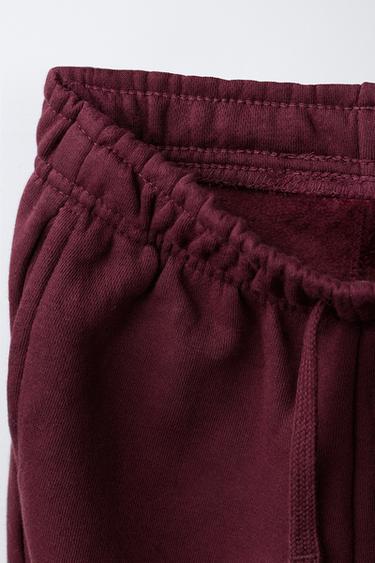 ENSEMBLE SWEAT-SHIRT ET PANTALON JOGGER - Bordeaux de Zara - Image 6